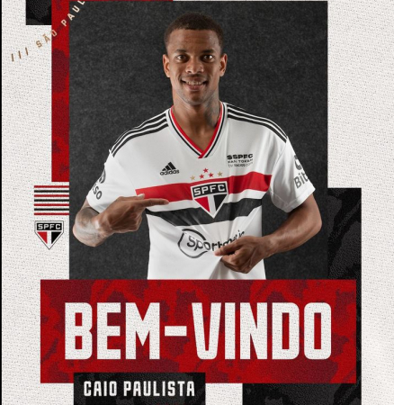 Caio Paulista é apresentado no São Paulo