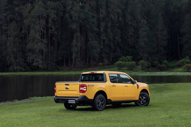 Ford Maverick Lariat FX4 Laranja Delhi