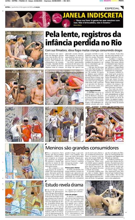 pela lente de Dona Vitória, registros da infância perdida no Rio
