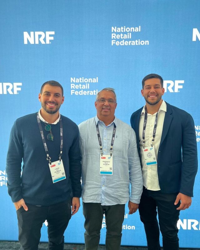 Diretoria do Grupo Vilarejo marcou presença na NRF, maior feira de varejo do mundo