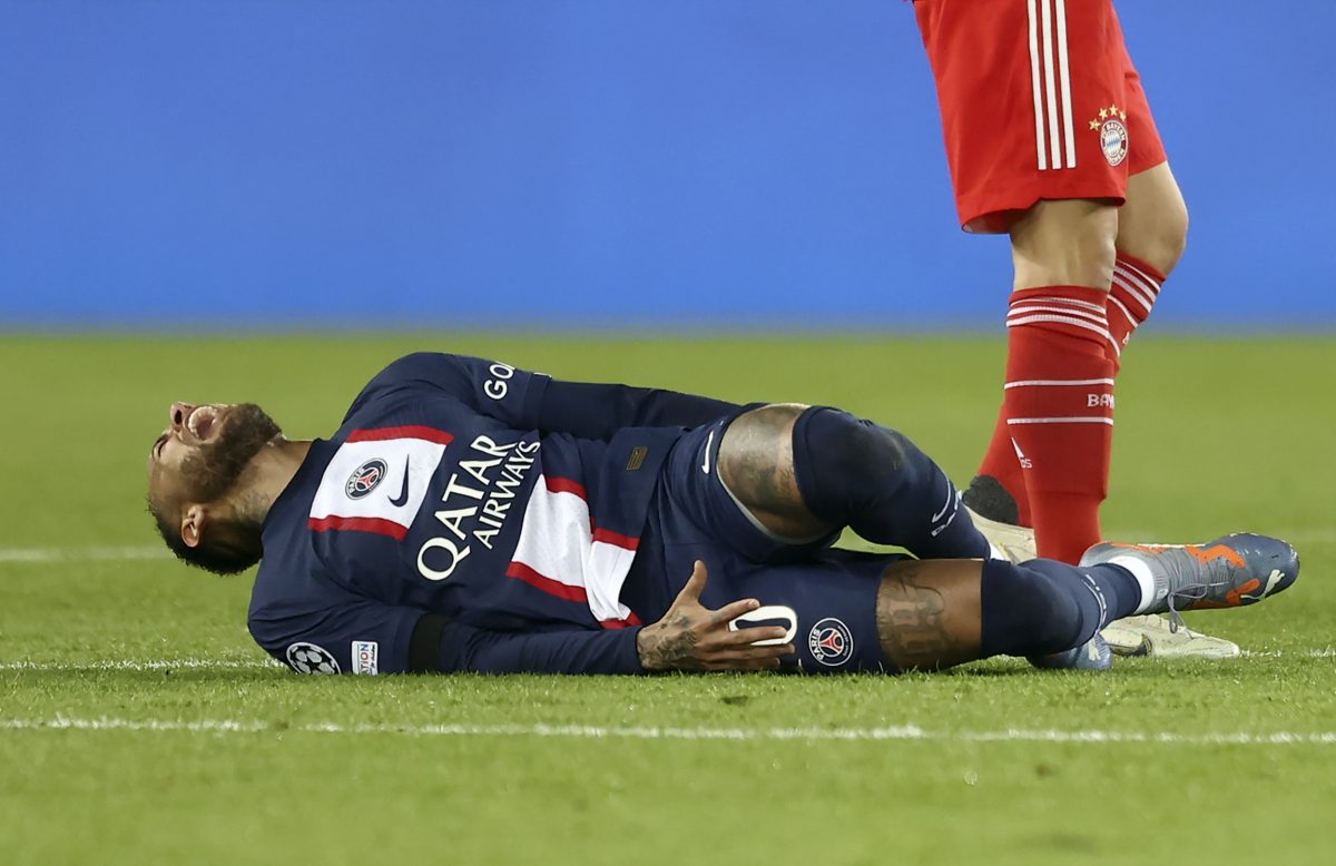 Neymar não foi bem em derrota do PSG -