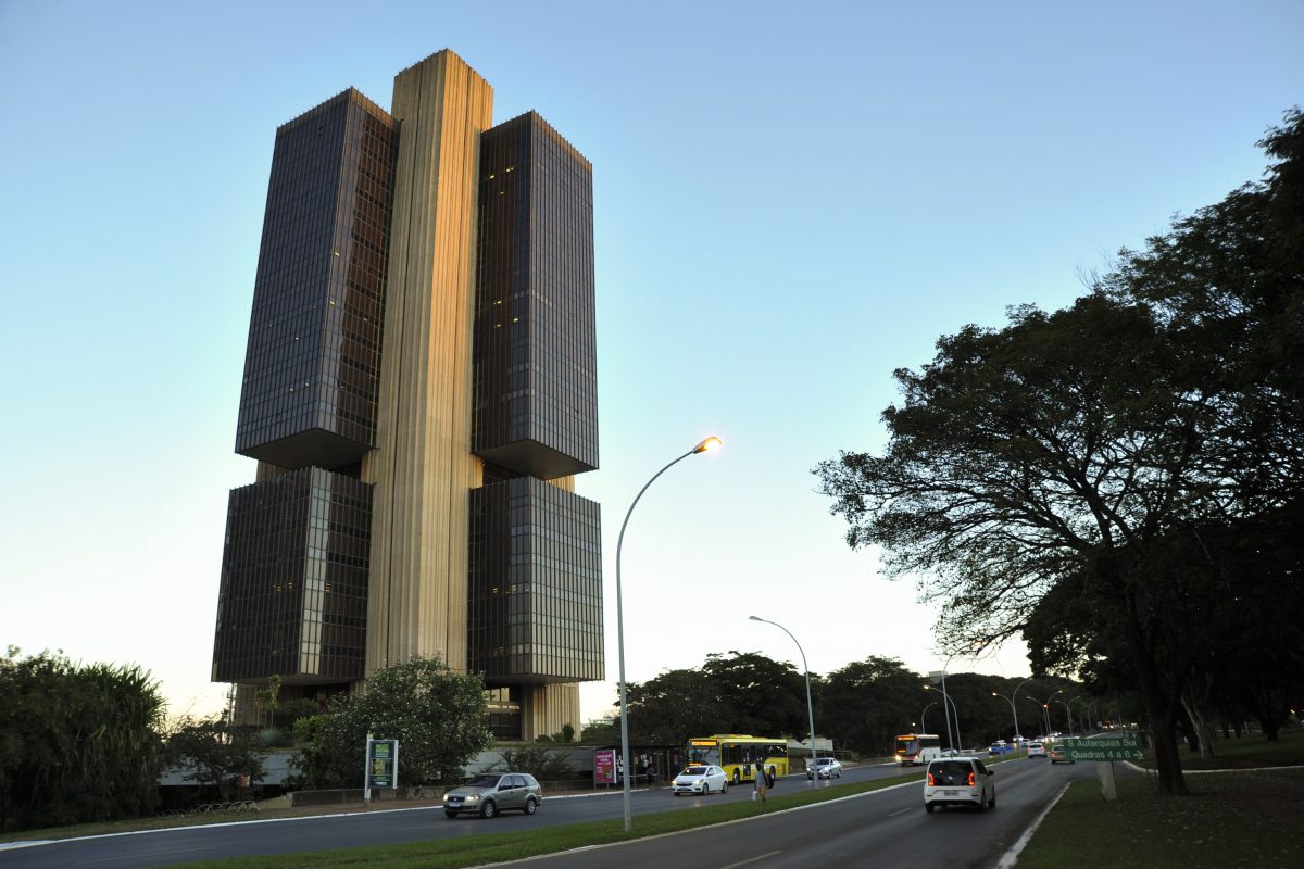 Fachada do Banco Central do Brasil, Brasília.O Banco Central do Brasil é uma autarquia federal integrante do Sistema Financeiro Nacional, sendo vinculado ao Ministério da Economia.Foto: Leonardo Sá/Agência Senado