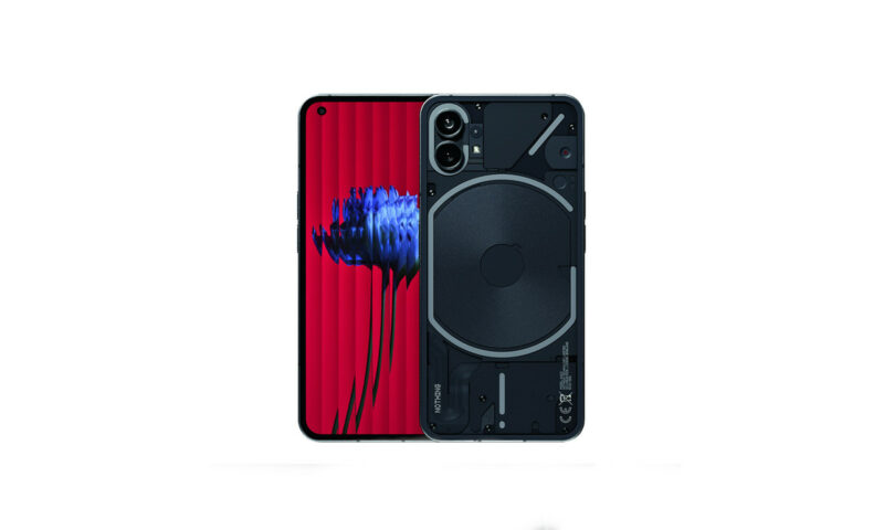 Celular hype de 2022, Nothing Phone 1 sai 45% off no AliExpress