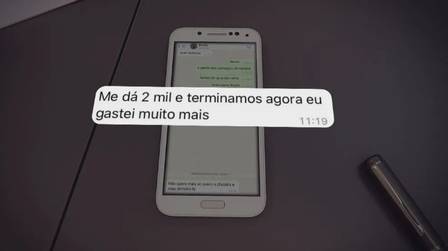 Uma das ameaças feitas pelo suspeito