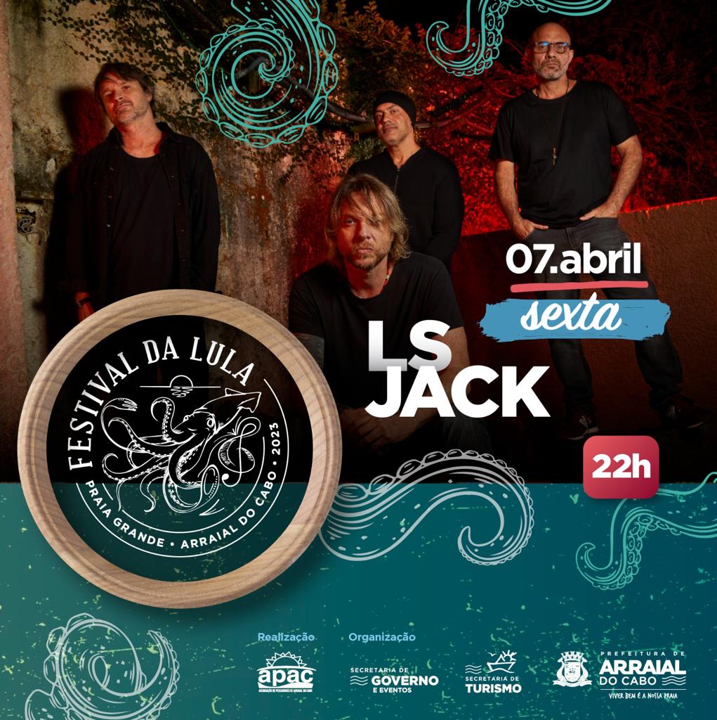 LS Jack apresenta turnê de 25 anos em Arraial do Cabo
