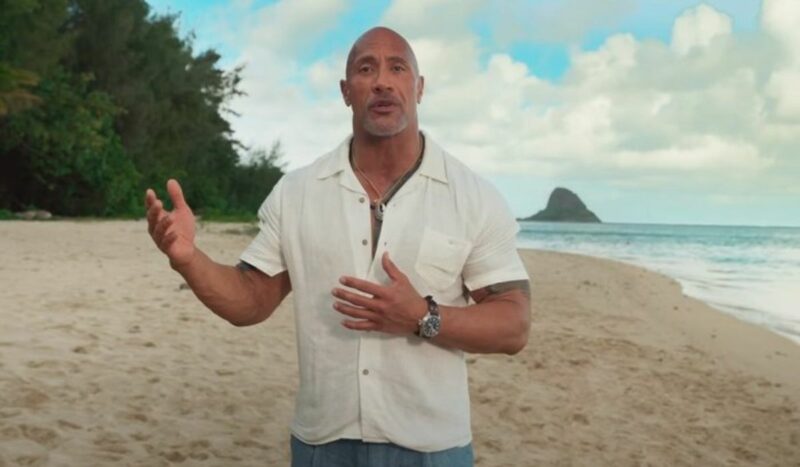 dwayne johnson moana