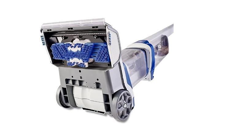 Parte inferior da extratora de sujeira WAP Comfort Cleaner Pro - Divulgação - Divulgação