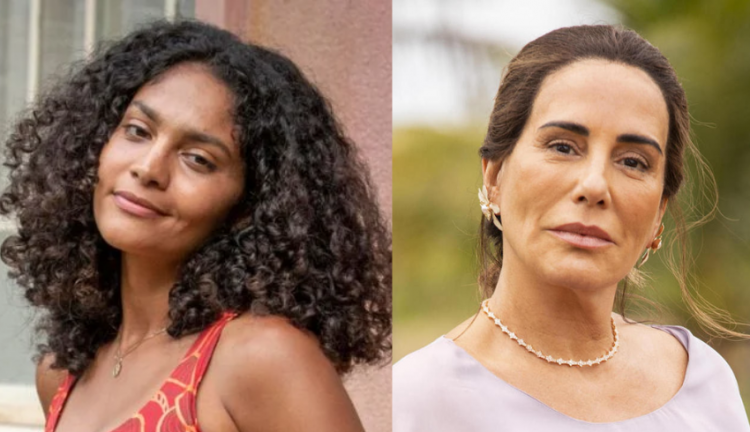 Montagem com Bárbara Reis e Glória Pires