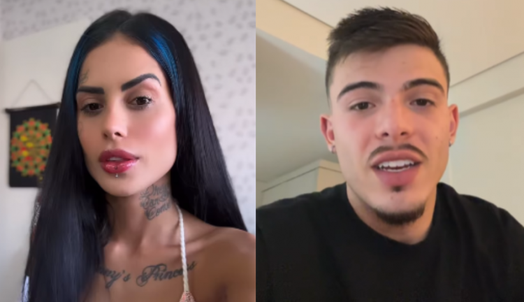 Montagem com Tati Zaqui e Thomaz Costa