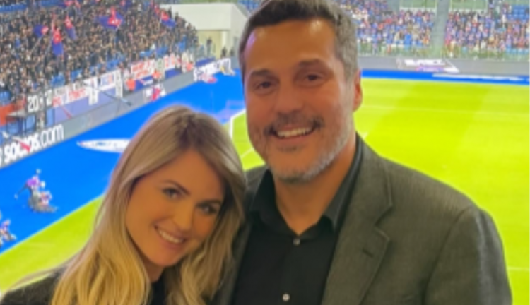 Susana Werner com Julio Cesar