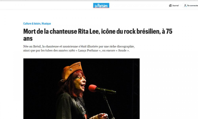 le parisien rita lee