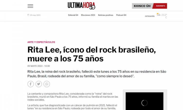 ultima hora paraguai