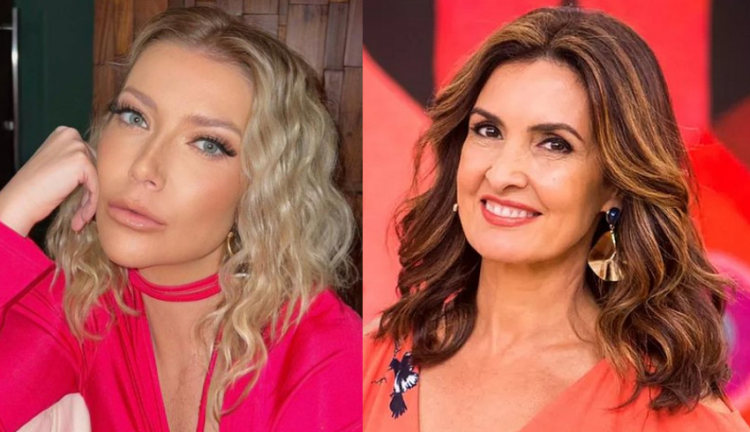 Montagem com Luiza Possi e Fátima Bernardes