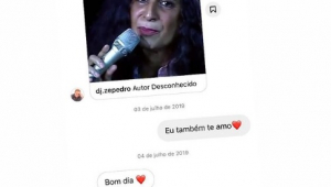 Print dos stories de Thiago Salvático