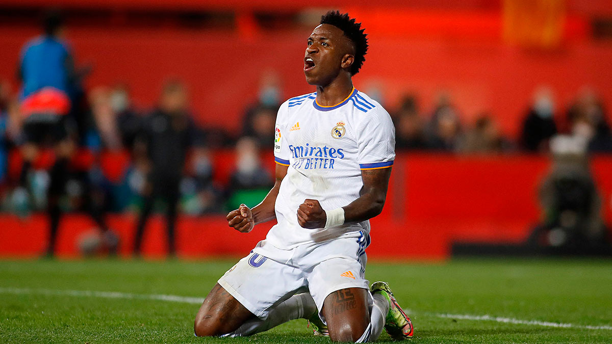 Vinícius Jr. é o quinto brasileiro com mais gols na história do Real Madrid
