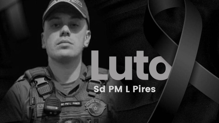 A Polícia Militar postou homenagem ao soldado A Polícia Militar postou homenagem ao soldado
