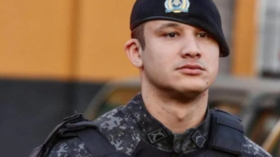 Policial Patrick Bastos Reis, da Rota, foi baleado e morto quanto fazia patrulhamento no Guarujá (SP) 