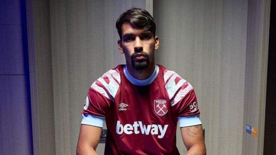 Lucas Paquetá, meia do West Ham. Lucas Paquetá, meia do West Ham.
