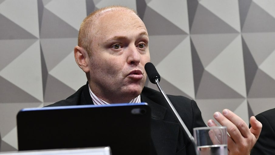 Hacker Walter Delgatti Neto depondo à CPMI do 8 de Janeiro Hacker Walter Delgatti Neto depondo à CPMI do 8 de Janeiro