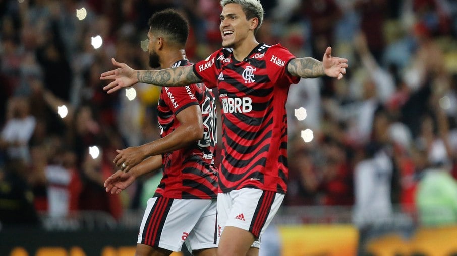Pedro, atacante do Flamengo.