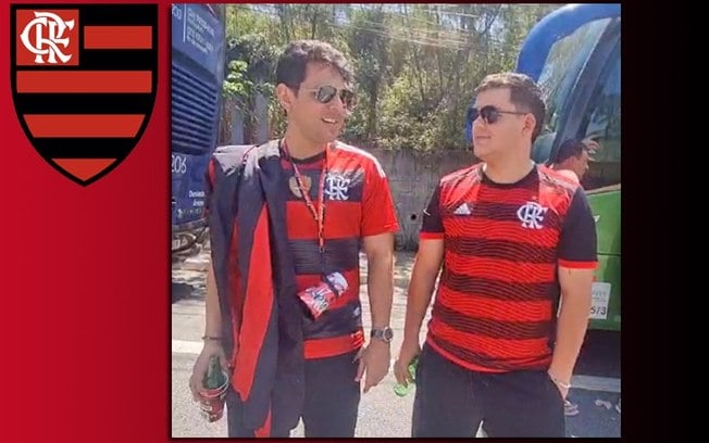 Torcedores do Flamengo marcam presença no Morumbi e mostram confiança na vitória