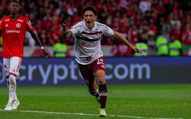 Germán Cano fez um gol e deu uma assistência na virada sobre o Internacional
