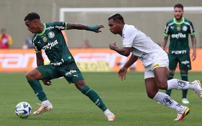 Palmeiras perdeu para o Santos e se complicou no Brasileiro