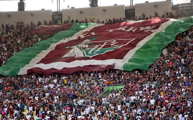 Torcida do Fluminense prepara uma festa para final da Libertadores