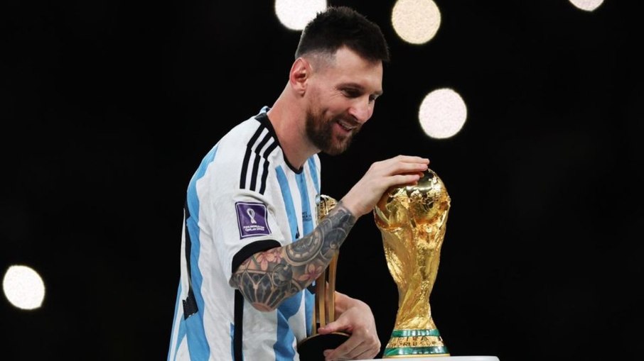 Messi foi destaque da Argentina na conquista da Copa do Mundo de 2022