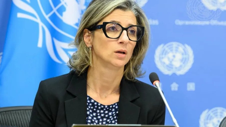 Francesca Albanese, relatora especial da ONU para os Direitos Humanos nos territórios palestinos