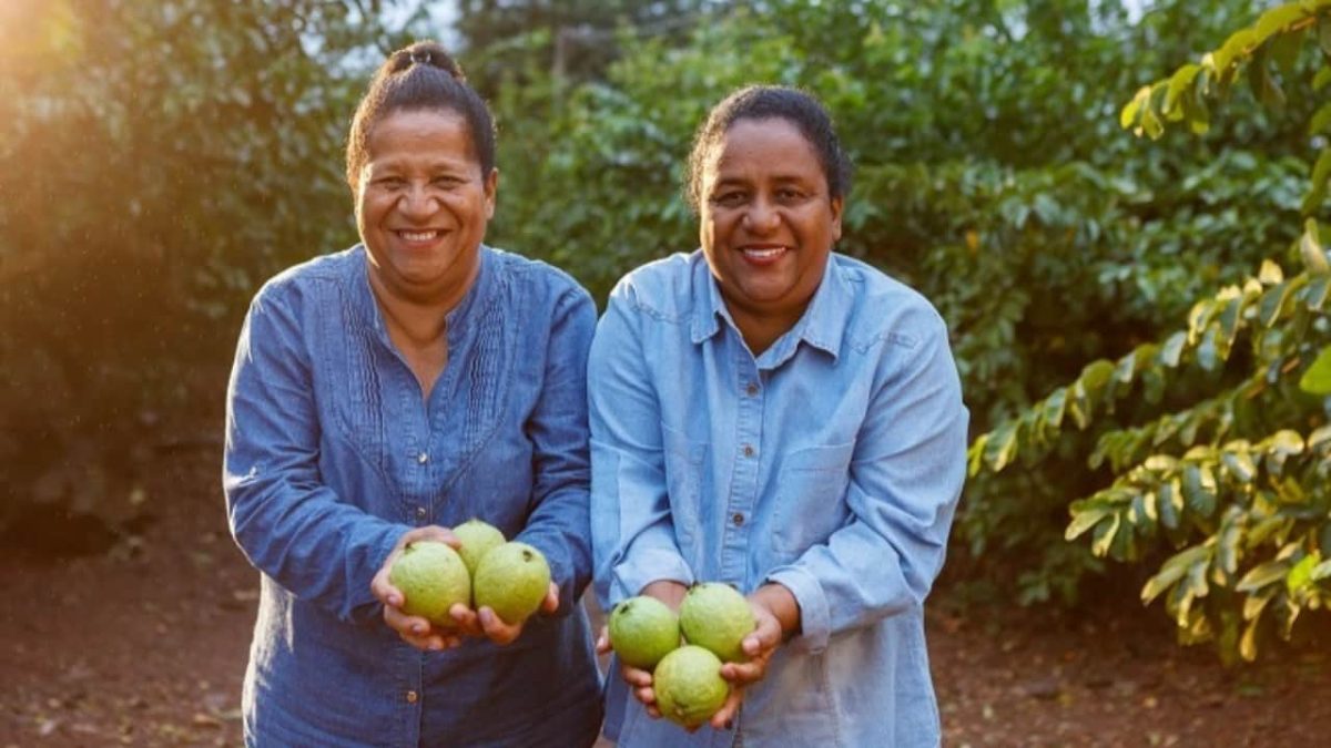 Irmãs Marlucia e Maria, produtoras de goiaba no Mato Grosso do Sul. 