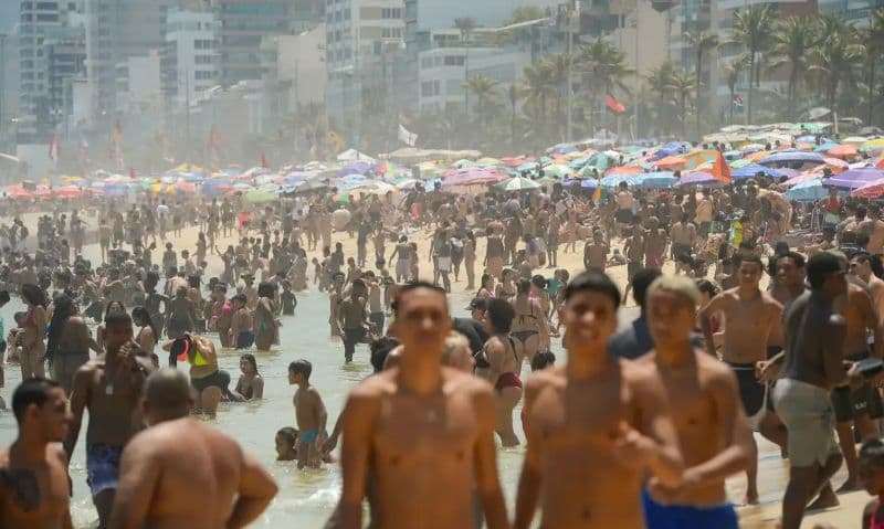 Sensação térmica no Rio de Janeiro 