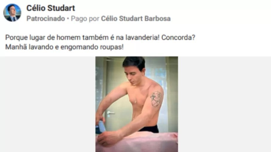 Célio Studart faz publicação sem conteúdo político nas redes sociais