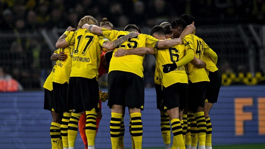 Borussia Dortmund vem de classificação contra o Atlético de Madrid
