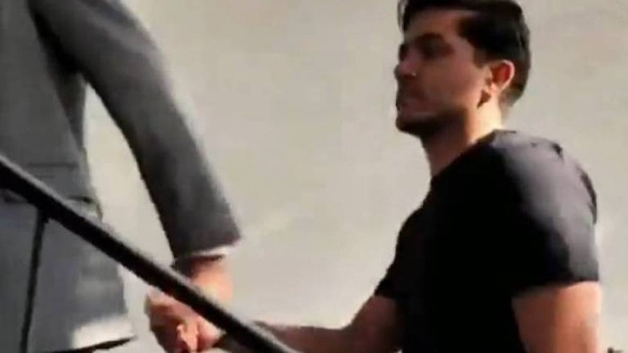 Fernando Sastre na chegada ao 30ºDP, no Tatuapé; acidente aconteceu no dia 31 de março Fernando Sastre na chegada ao 30ºDP, no Tatuapé; acidente aconteceu no dia 31 de março