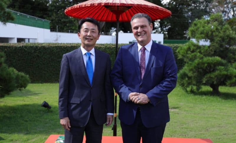 Brasil e Japão reforçam parceria para a recuperação de áreas degradadas 2 Parceria entre Brasil e Japão