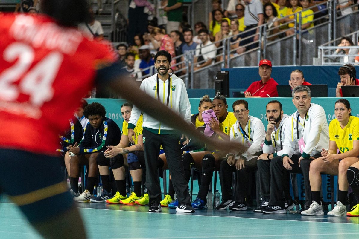 Bruno Ruas / CBHB Brasil x Espanha - Handebol Paris 2024 Bruno Ruas / CBHB