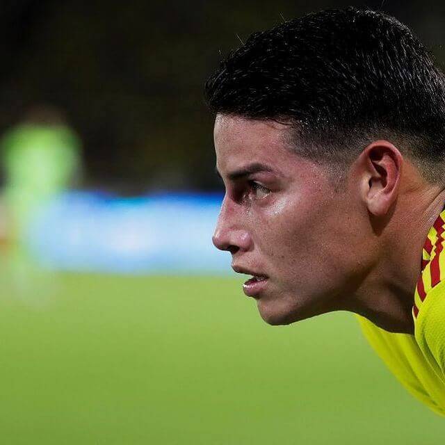 Reprodução/Instagram James Rodríguez Reprodução/Instagram