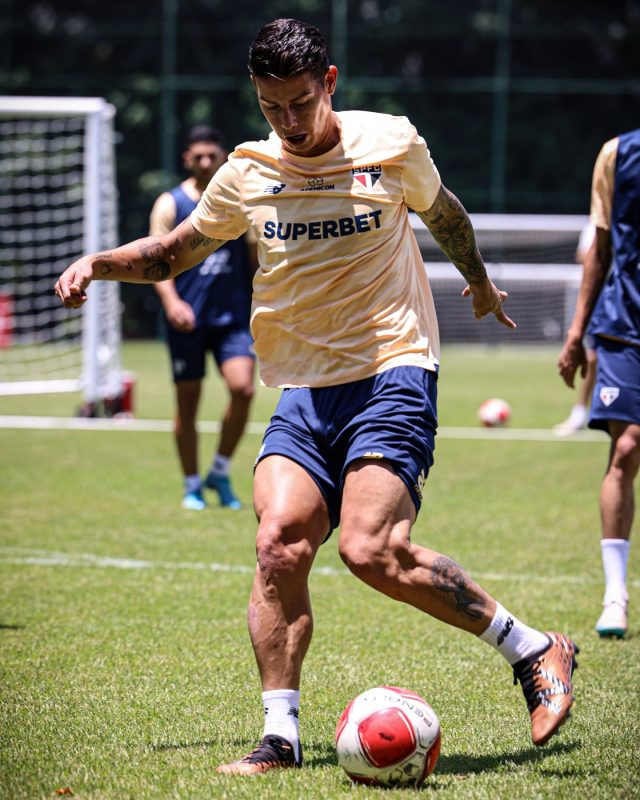 Reprodução / Instagram James Rodríguez Reprodução / Instagram