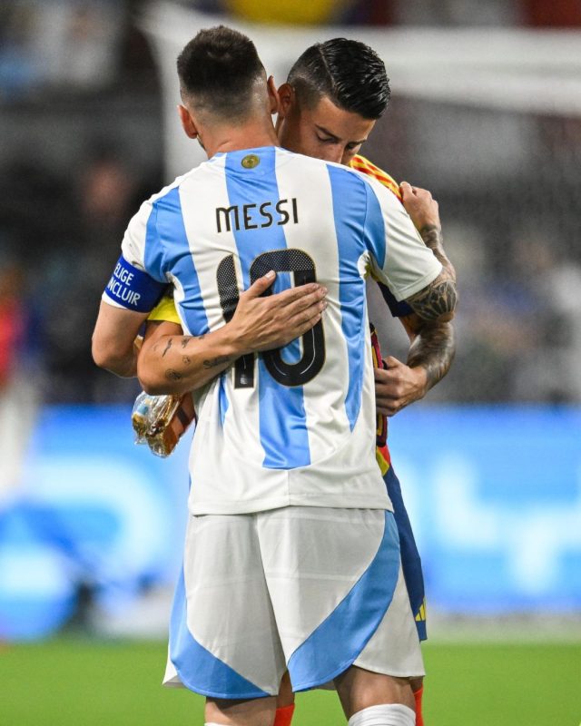 Reprodução/X Argentina x Colômbia - Final da Copa América 2024 Reprodução/X