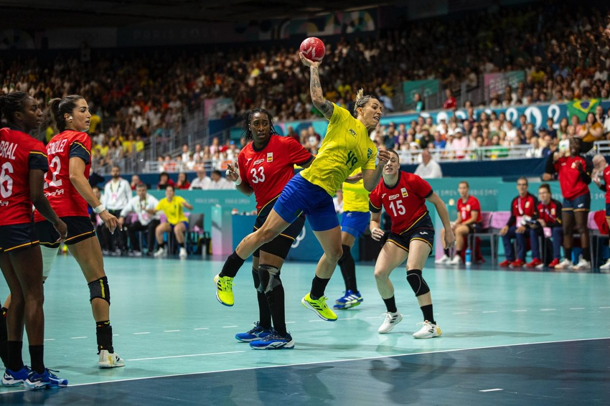 Bruno Ruas / CBHB Brasil x Espanha - Handebol Paris 2024 Bruno Ruas / CBHB