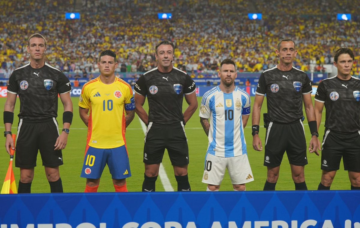 Reprodução/X Argentina x Colômbia - Final da Copa América 2024 Reprodução/X