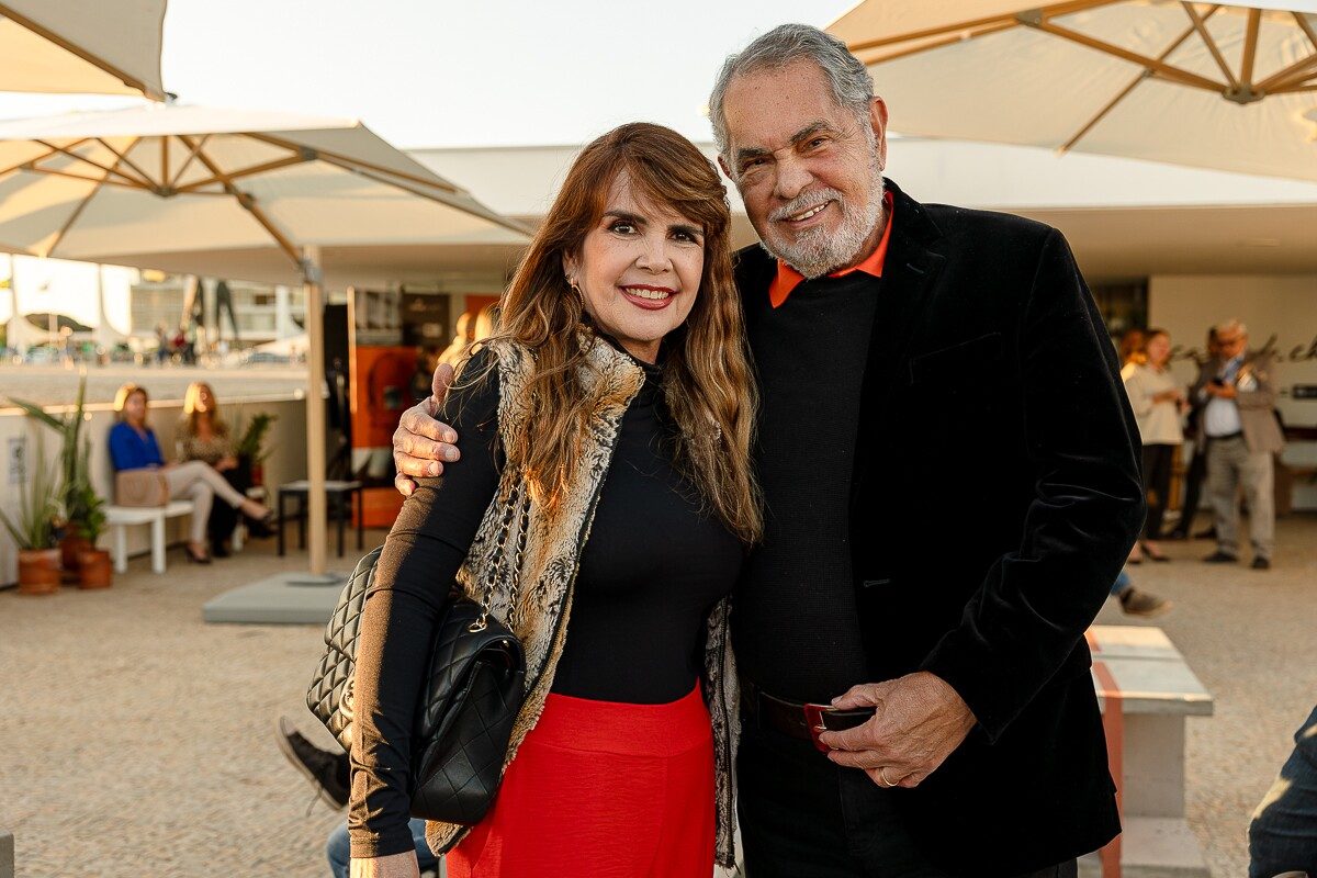 Adriana Soares e Fábio de Carvalho (conselheiro da Fecomercio)