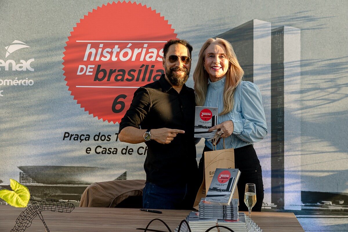 João Carlos Amador e Cintia Gontijo (diretora de educação do Senac)