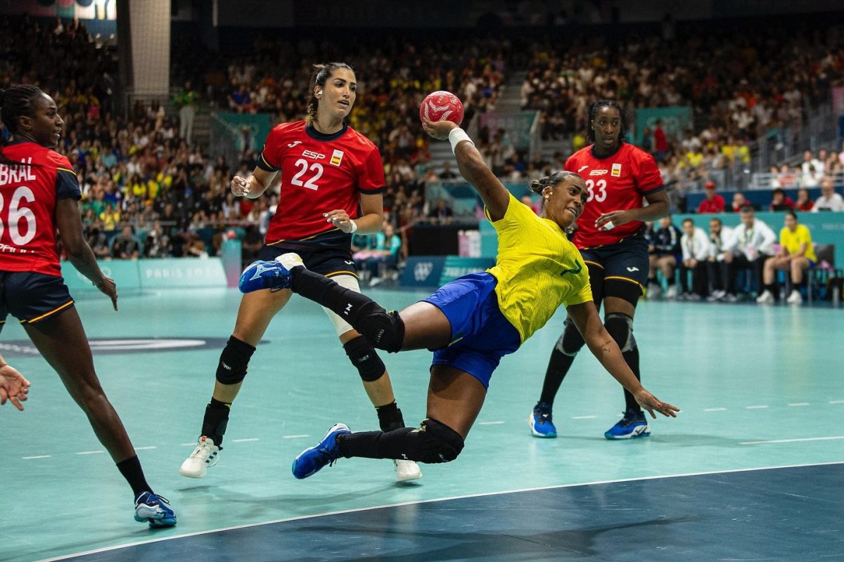 Bruno Ruas / CBHB Brasil x Espanha - Handebol Paris 2024 Bruno Ruas / CBHB