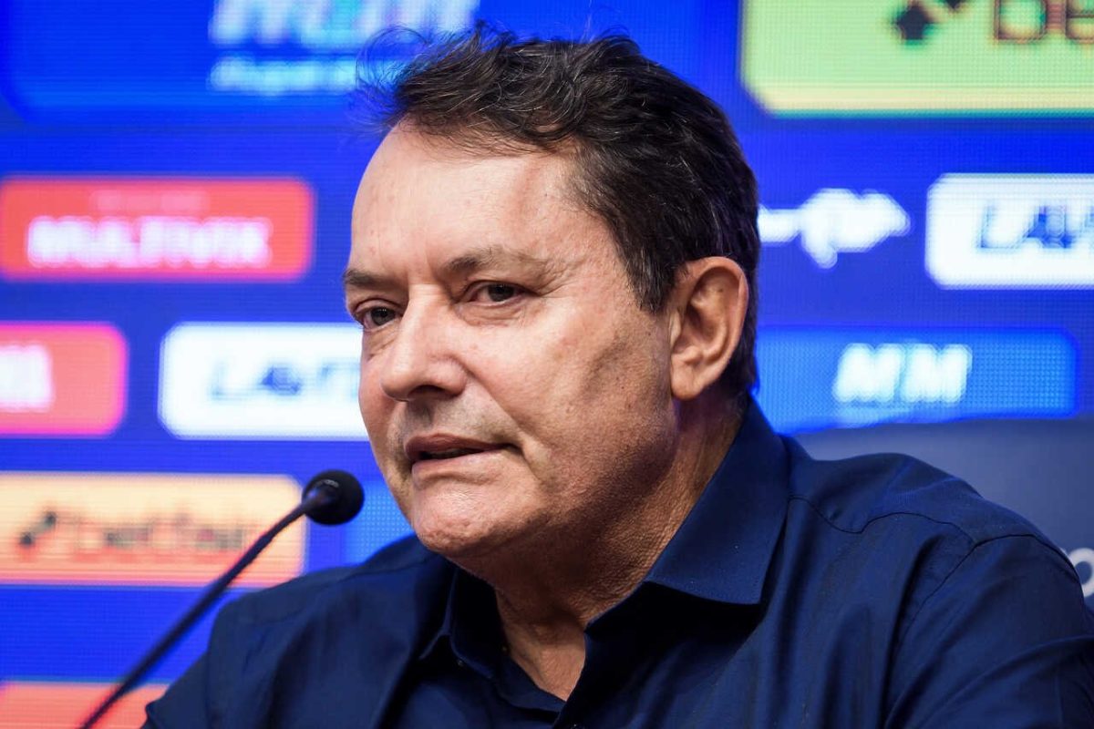 Foto: Gustavo Aleixo/Cruzeiro Pedro Lourenço lamentou as expulsões de Marlon Foto: Gustavo Aleixo/Cruzeiro