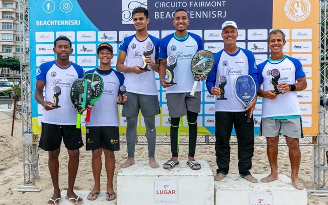 Definidos os campeões da 5ª etapa do Circuito Fairmont realizada na Praia de Copacabana Definidos os campeões da 5ª etapa do Circuito Fairmont realizada na Praia de Copacabana