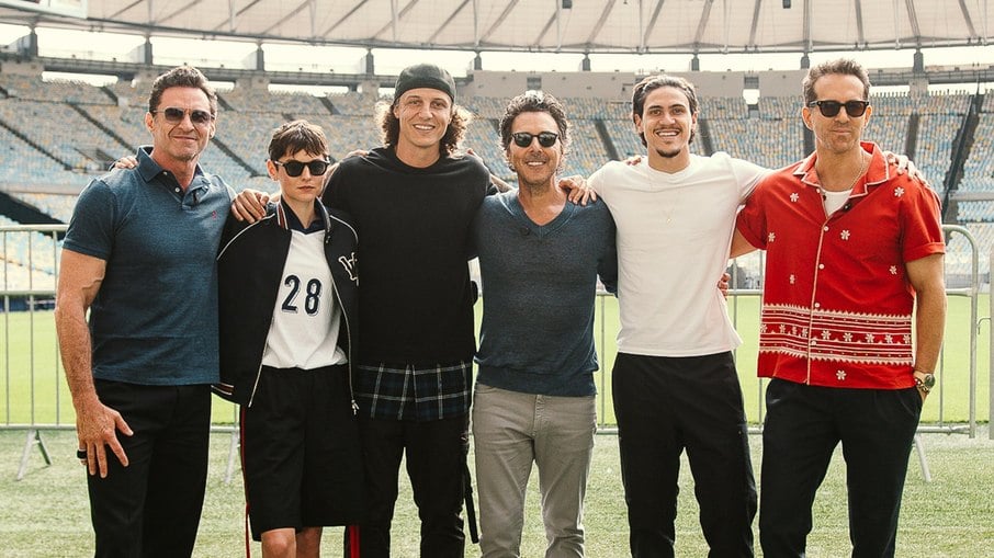Jogadores do Flamengo jogam futebol com atores de “Deadpool & Wolverine” Jogadores do Flamengo jogam futebol com atores de “Deadpool & Wolverine”