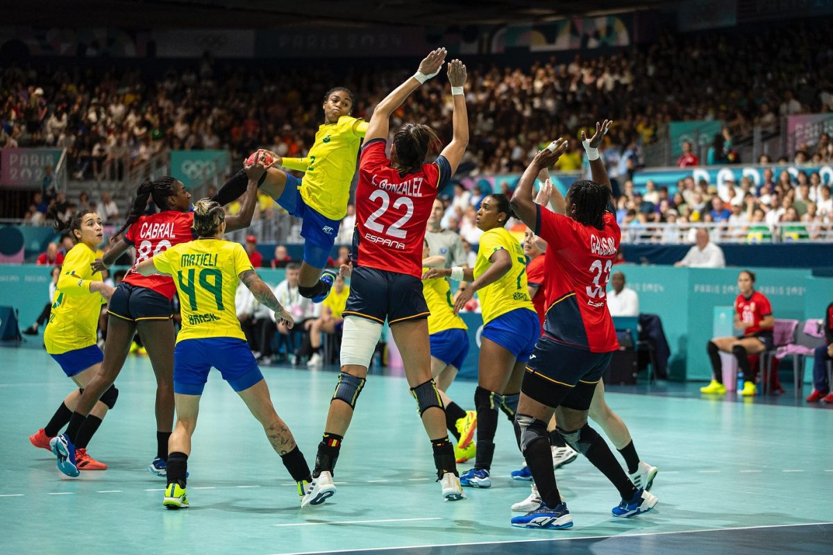 Bruno Ruas / CBHB Brasil x Espanha - Handebol Paris 2024 Bruno Ruas / CBHB