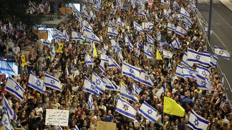 Protestos tomaram conta de diversas cidades em Israel Protestos tomaram conta de diversas cidades em Israel